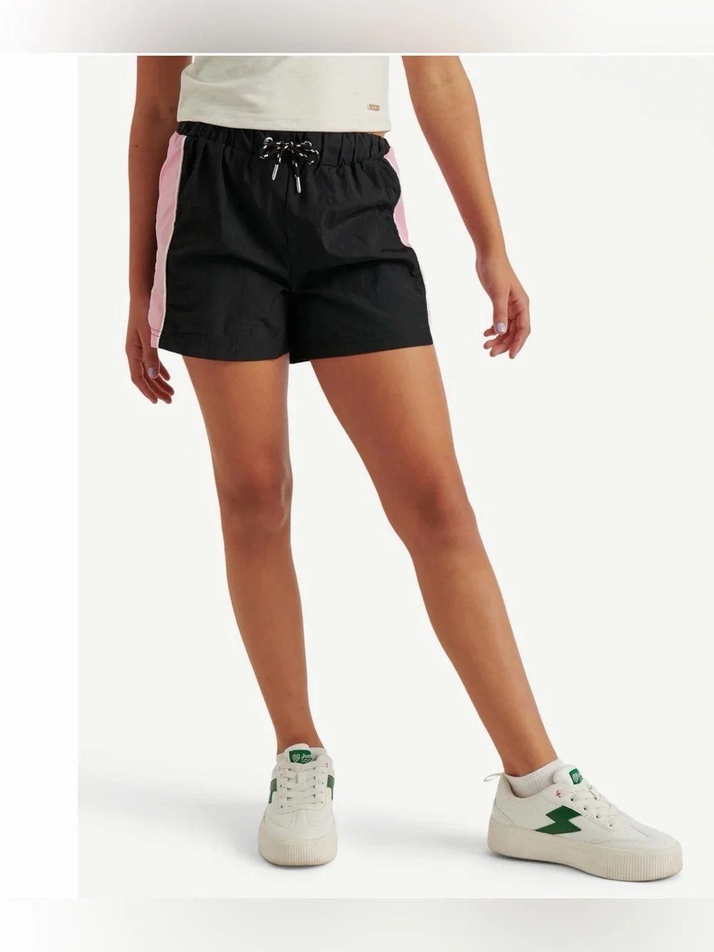 (134)Justice Girl's NASCAR X Justice Collab Shor